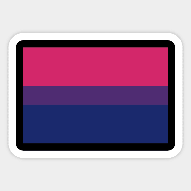 Bisexual Sticker by Designzz